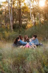A gorgeous sunset family portrait session 64 Sunset Family Shoot Sydney Henry Family030